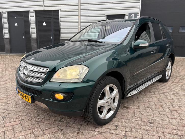Mercedes-Benz ML 320 CDI Grijs kenteken 2005, Auto's, Bestelauto's, Bedrijf, 4x4, ABS, Airbags, Airconditioning, Alarm, Bluetooth