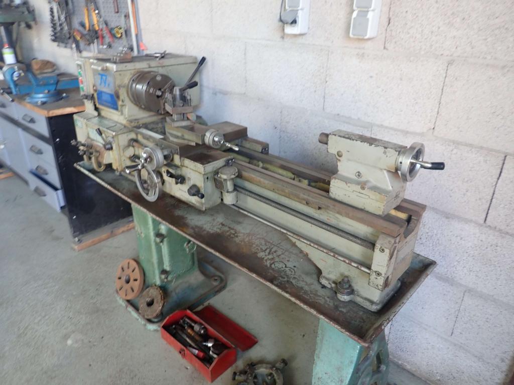 Complete draaibank inclusief accessoires op 220V, Doe-het-zelf en Verbouw, Niet ingevuld, Gebruikt, Niet ingevuld, Ophalen of Verzenden