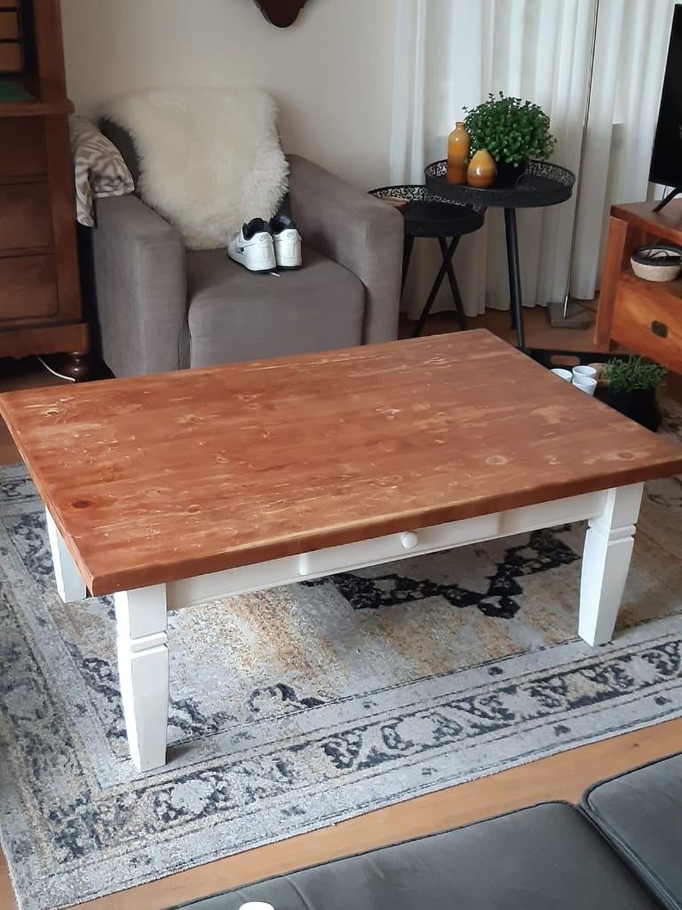 Salontafel, Huis en Inrichting, Ophalen, Gebruikt, 100 tot 150 cm, 50 tot 100 cm