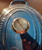 Le Creuset Signature braadpannen azure 28 en 31, Huis en Inrichting, Gietijzer, Ophalen of Verzenden, Zo goed als nieuw, X