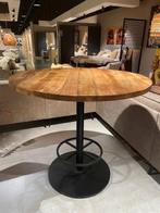 Bartafel Loft - Mangohout 120 x 110h cm, Ophalen, Overige materialen, Rond, Zo goed als nieuw