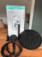 Hansegrohe Inbouw Regendouche Set (30cm, zwart, nieuw), Ophalen of Verzenden, Nieuw, Douche