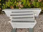 6 Radiatoren met ophanging, voetventiel & thermostaatkraan, Doe-het-zelf en Verbouw, Verwarming en Radiatoren, Ophalen, 30 tot 80 cm