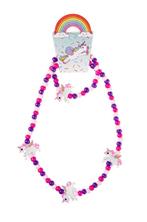 PARTIJ HOUTEN ARMBAND EN KETTING EENHOORN, ., Nieuw, Ophalen of Verzenden, .