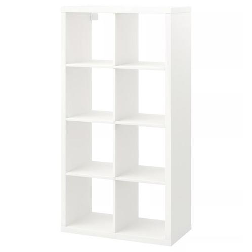 Kallax kast wit - 8 vakken, Huis en Inrichting, Kasten | Boekenkasten, Zo goed als nieuw, 50 tot 100 cm, 150 tot 200 cm, 25 tot 50 cm