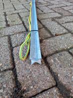 20 euro Kruisstaaf aardpen 1 meter lang met aarddraad 8mm, Telecommunicatie, Antennes en Masten, Ophalen of Verzenden, Nieuw