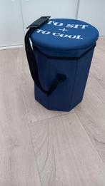 Koeltas en krukje ineen, Caravans en Kamperen, Ophalen of Verzenden, Koeltas, Koelelement