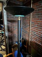 Staande lamp halogeen gratis, Huis en Inrichting, Lampen | Vloerlampen, Ophalen, Gebruikt, Glas, 150 tot 200 cm