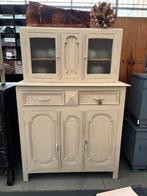Vintage brocante buffetkast / servieskast, Ophalen, Studio Larilo, 100 tot 150 cm, Sportstraat 6 Kerirade