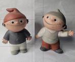 2 stuks Rubber vintage Mainzelmännchen / goebel jaren 60, Verzamelen, Poppetjes en Figuurtjes, Ophalen of Verzenden, Gebruikt
