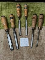 Vintage Noooitgedagt HoutBeitels 6/Stuks, Ophalen of Verzenden