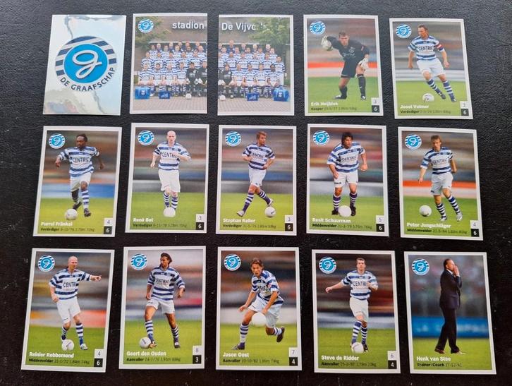 Complete set stickers De Graafschap 2008-09, Verzamelen, Sportartikelen en Voetbal, Zo goed als nieuw, Poster, Plaatje of Sticker