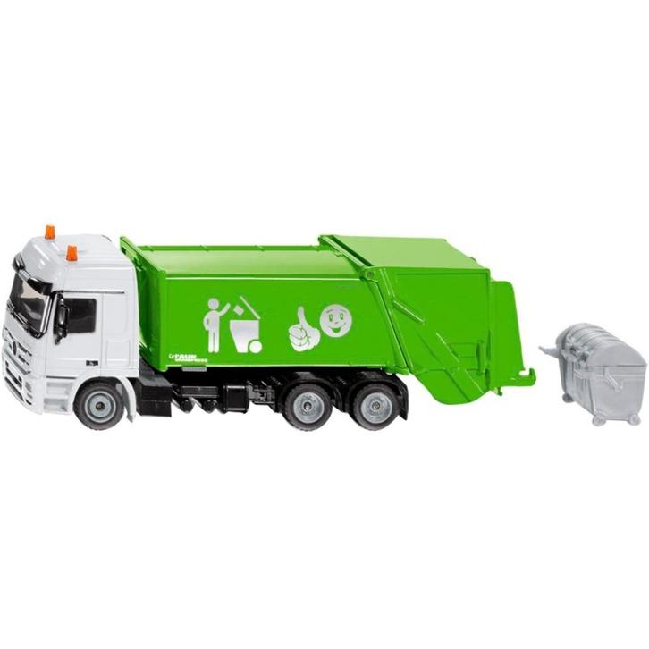 Siku Mercedes-Benz Actros vuilniswagen, Kinderen en Baby's, Speelgoed | Speelgoedvoertuigen, Nieuw, Verzenden