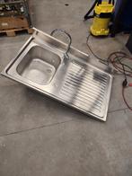 Spoelbak, Ophalen, Gebruikt, Rvs, Wastafel