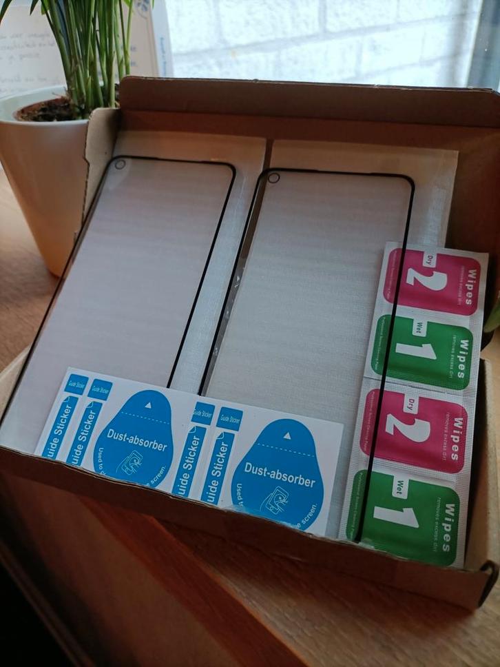 2x Oppo Reno4 SE screenprotector, Telecommunicatie, Mobiele telefoons | Hoesjes en Frontjes | Overige merken, Nieuw, Ophalen of Verzenden