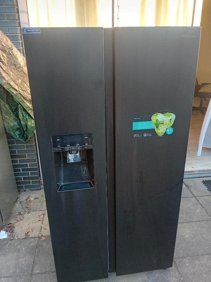 Hisense amerikaanse koelkast, Witgoed en Apparatuur, Koelkasten en IJskasten, Nieuw, Met aparte vriezer, 200 liter of meer, 160 cm of meer