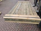42 Planken geïmpregneerd  +/- 1.5x10.0 cm - nr: TP625, Tuin en Terras, Palen, Balken en Planken, Ophalen, Nieuw, 250 cm of meer