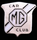 M.G. Car Club-zilverkleur, Verzamelen, Speldjes, Pins en Buttons, Verzenden, Nieuw, Transport, Speldje of Pin
