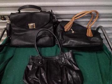handtassen 2x zwart