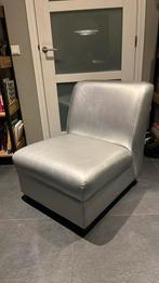 Zilveren fauteuil, Minder dan 150 cm, Minder dan 75 cm, Kunststof, Eenpersoons