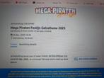 Mega piraten festijn 20 december 2025, Eén persoon, December