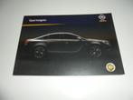 brochure Opel Insignia  2009, Ophalen of Verzenden, Nieuw, Overige merken