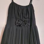 Zwart geplooide jurk maat XS 32/34 (zgan), Bonprix, Zwart, Ophalen of Verzenden, Zo goed als nieuw
