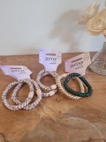 Zenner Braidies stretch & tie 3 x 2 haar elastiekjes beschikbaar voor biedingen