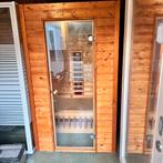 Harvia finse sauna 1-persoon, Sport en Fitness, Sauna, Ophalen, Gebruikt, Infrarood, Complete sauna