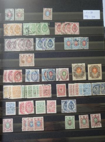 Rusland mooie selectie gestempelde postzegels 1889 - 1974 beschikbaar voor biedingen