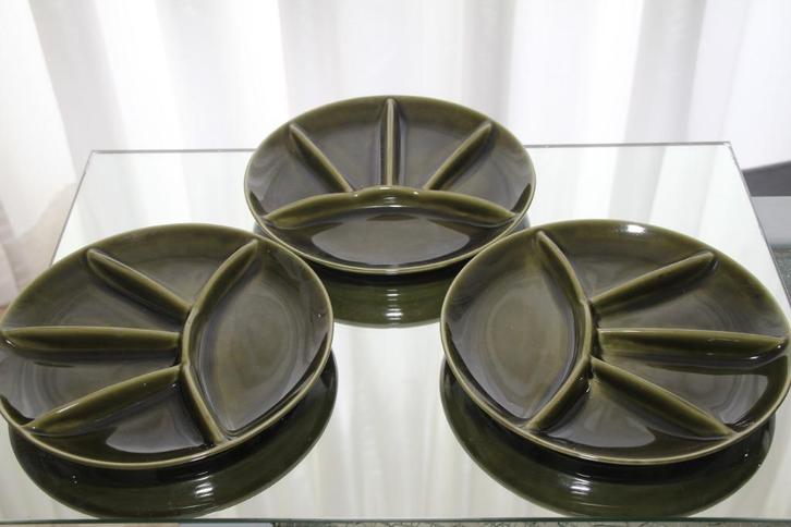 Goedewaagen vijfvaksborden, Antiek en Kunst, Antiek | Servies los, Ophalen