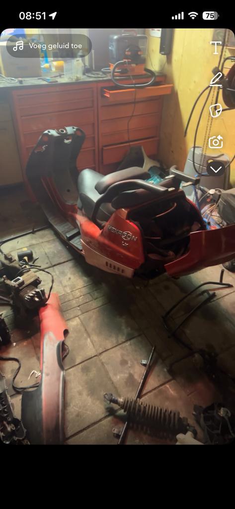 Piaggio hexagon, Fietsen en Brommers, Brommeronderdelen | Scooters, Zo goed als nieuw, Piaggio, Overige typen, Ophalen