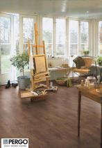121m2 Laminaat Pergo Amber Oak Plank Donker Bruin  = €1445, Huis en Inrichting, Stoffering | Vloerbedekking, Nieuw, 75 m² of meer