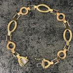 18 k Italiaans gouden armband gebruikt,brons,wit,geel, Sieraden, Tassen en Uiterlijk, Armbanden, Ophalen of Verzenden, Zo goed als nieuw