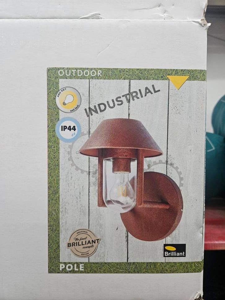 Industrial brilliant outdoor buitenlampen tuinlampen, Tuin en Terras, Buitenverlichting, Nieuw, Wandlamp, 50 tot 250 watt, Ophalen of Verzenden