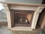 nette faber gaskachel met schouw, Huis en Inrichting, Ophalen of Verzenden, Gebruikt, Vrijstaande haard, Gashaard