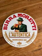 Birra Moretti aluminium bord, Nieuw!, Ophalen of Verzenden, Nieuw, Reclamebord, Plaat of Schild