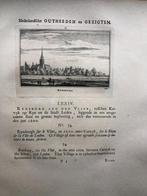 074 / Rijnsburg Kopergravure 1731, Antiek en Kunst, Kunst | Etsen en Gravures
