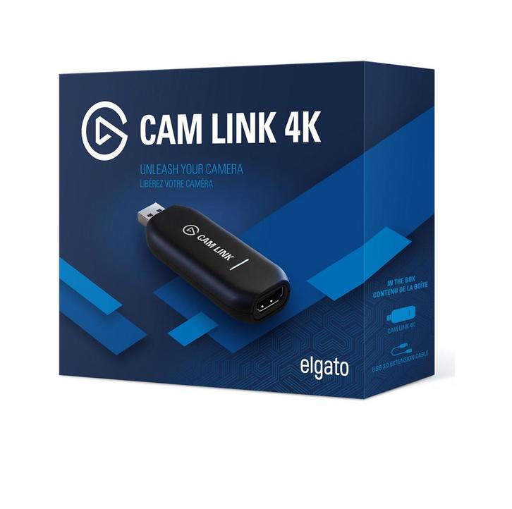 Elgato Cam Link 4K - Perfecte Staat + Extra's!, Computers en Software, Capture cards, Zo goed als nieuw, Ophalen of Verzenden