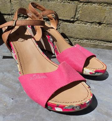 S.Oliver Sleehakken Maat 39 - Roze/Koraal - Veelgebruikt beschikbaar voor biedingen