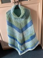 Poncho gehaakt, Ophalen of Verzenden, Nieuw, Blauw
