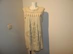 BA&SH ibiza jurkje leuke print beige van kleur mt 2/M
