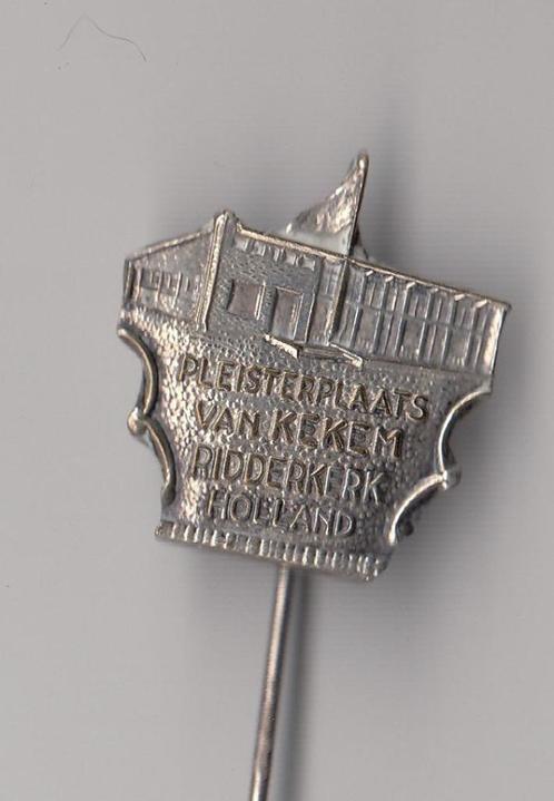 Ridderkerk Pleisterplaats van Kekem speldje, Verzamelen, Speldjes, Pins en Buttons, Gebruikt, Speldje of Pin, Overige onderwerpen
