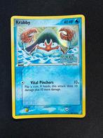 Krabby 54/100 holo stamped ex crystal guardians, Ophalen of Verzenden, Zo goed als nieuw