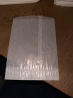 900 stuks Witte Papieren Zakjes - Nieuw.  11 cm  bij 15 cm, Ophalen of Verzenden, Nieuw
