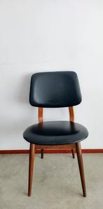 Vintage jaren 60/70 design stoel, Ophalen, Gebruikt, Bruin, Eén