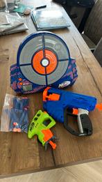 Nerfgun met schietbord, Ophalen of Verzenden, Gebruikt