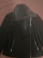 Faux fur leather jacket, Ophalen, Maat 52/54 (L), Zwart, Nieuw