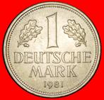 Ⰶ NOT COMMUNIST 1950-2001: GERMANY 1 MARK 1981D BAVARIA II2!, Verzenden, Duitsland, Losse munt