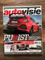 AutoVisie: Honda Civic Type R, Mercedes W123 en SL 55 AMG, Ophalen of Verzenden, Zo goed als nieuw, Algemeen